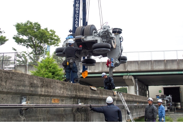 台車セッティング